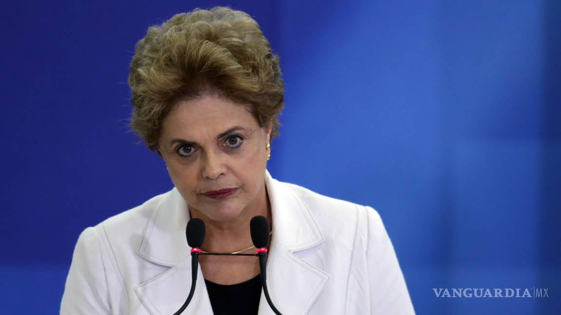 Rousseff acusa a vicepresidente de dirigir conspiración