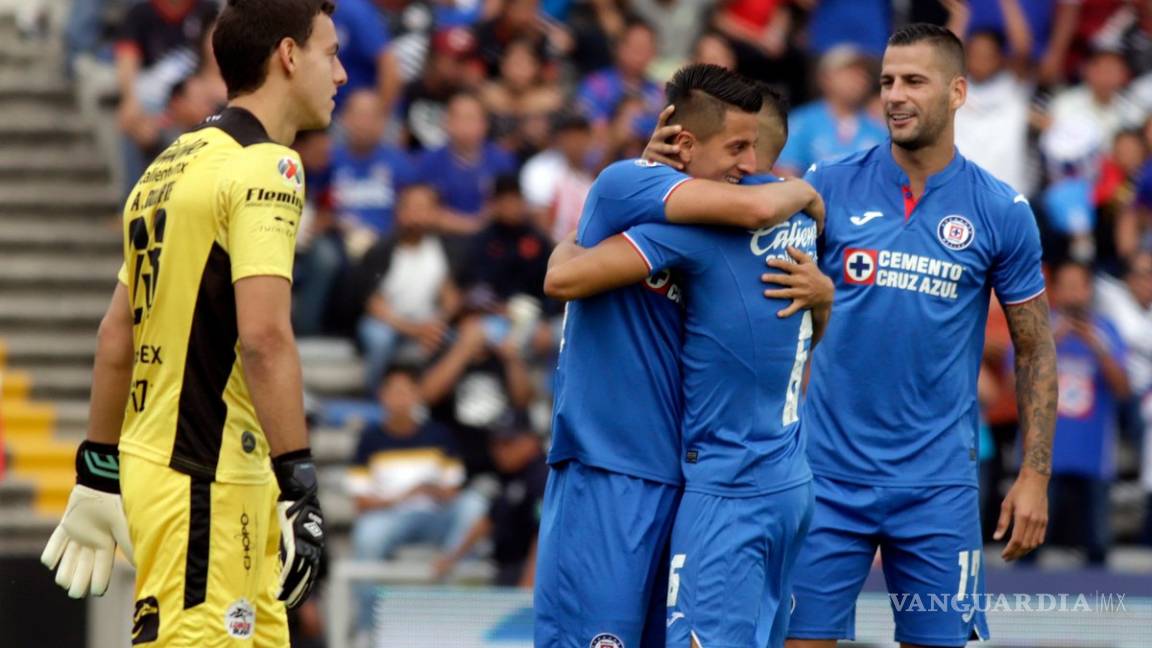 $!Doblete del 'Piojo' Alvarado da el triunfo a Cruz Azul ante Lobos BUAP