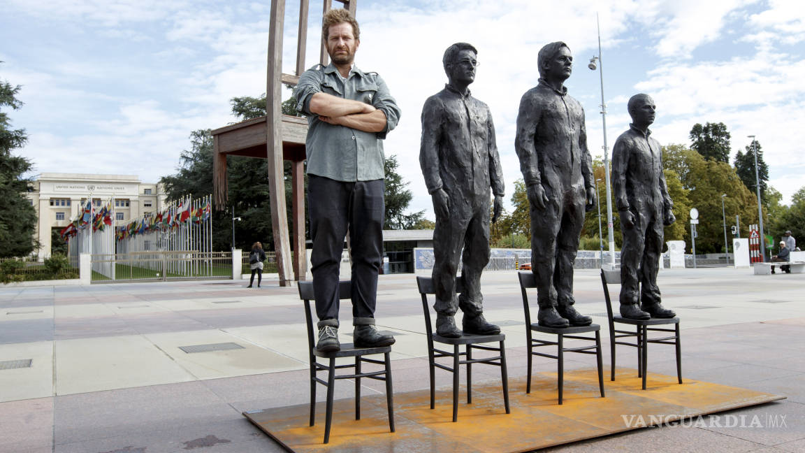 Inmortalizan a Assange, Snowden y Manning en el Centro Pompidou