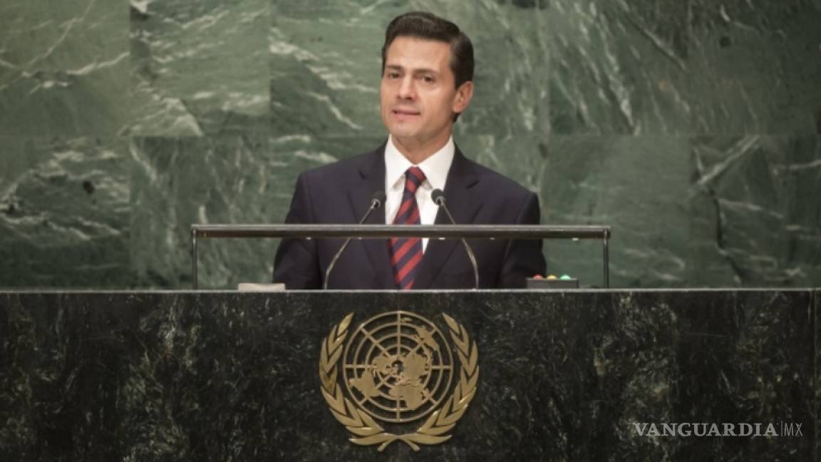 Peña Nieto llega a Nueva York para asistir a la Asamblea General de la ONU