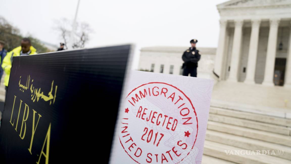 Debate la Corte Suprema restricción migratoria de Trump