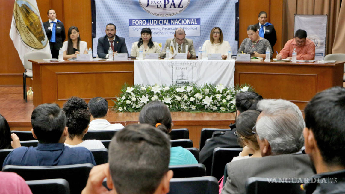 Es Facultad de Leyes de la UAdeC sede del foro Justicia para la Paz