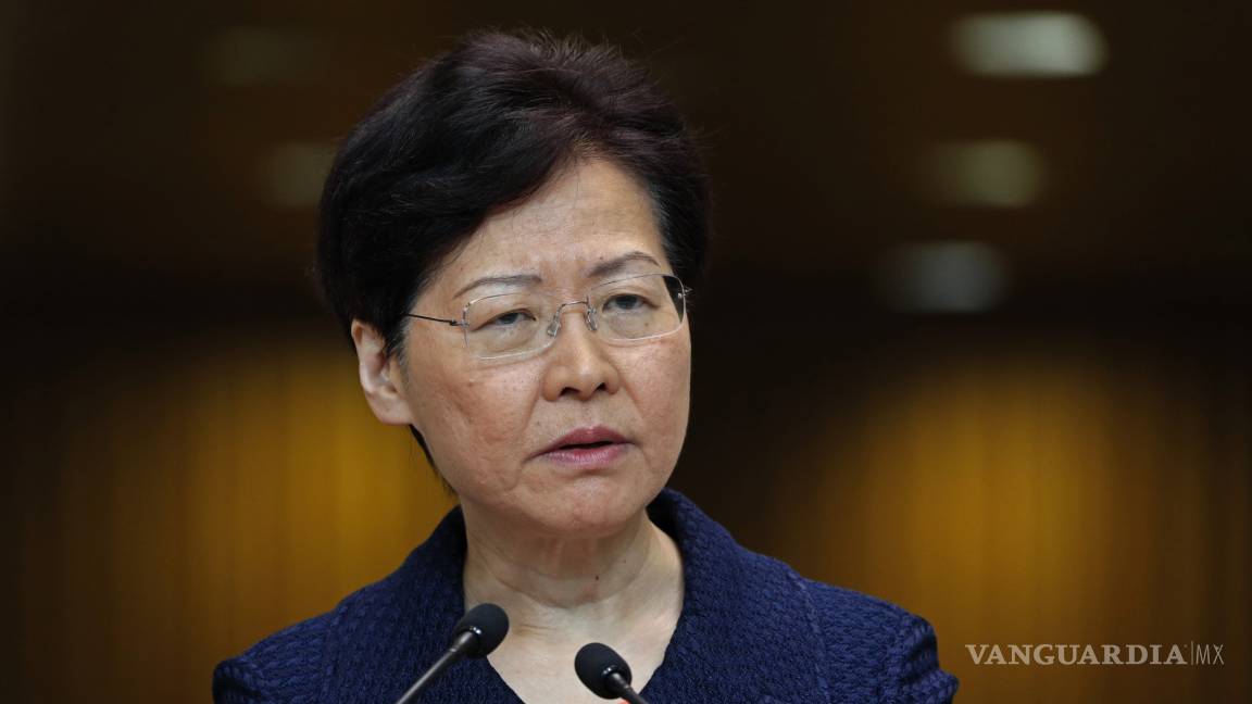Carrie Lam, jefa ejecutiva de Hong Kong promete diálogo para acabar con las protestas