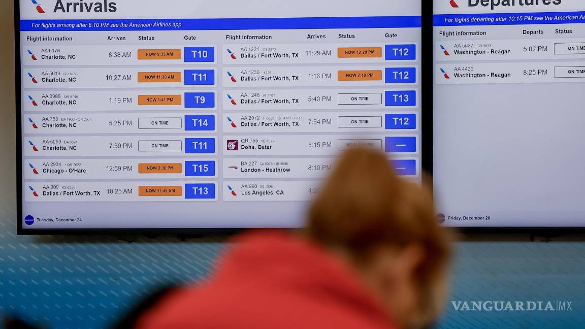 $!American Airlines suspende todos sus vuelos en Estados Unidos durante Nochebuena, ¿qué fue lo que pasó?