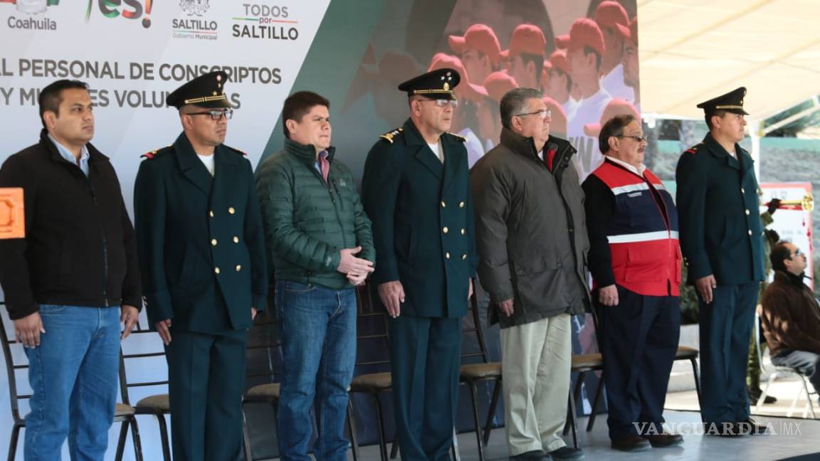 Inician 400 jóvenes su Servicio Militar en Saltillo