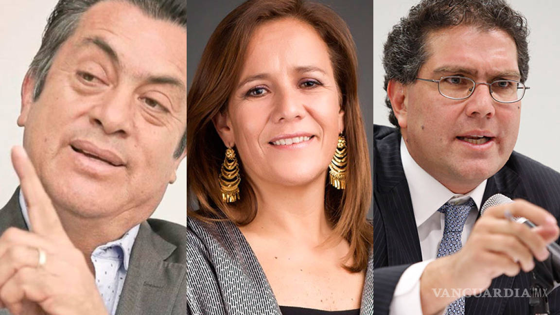 Margarita Zavala, ‘El Bronco’ y Ríos Piter, eventuales candidatos independientes