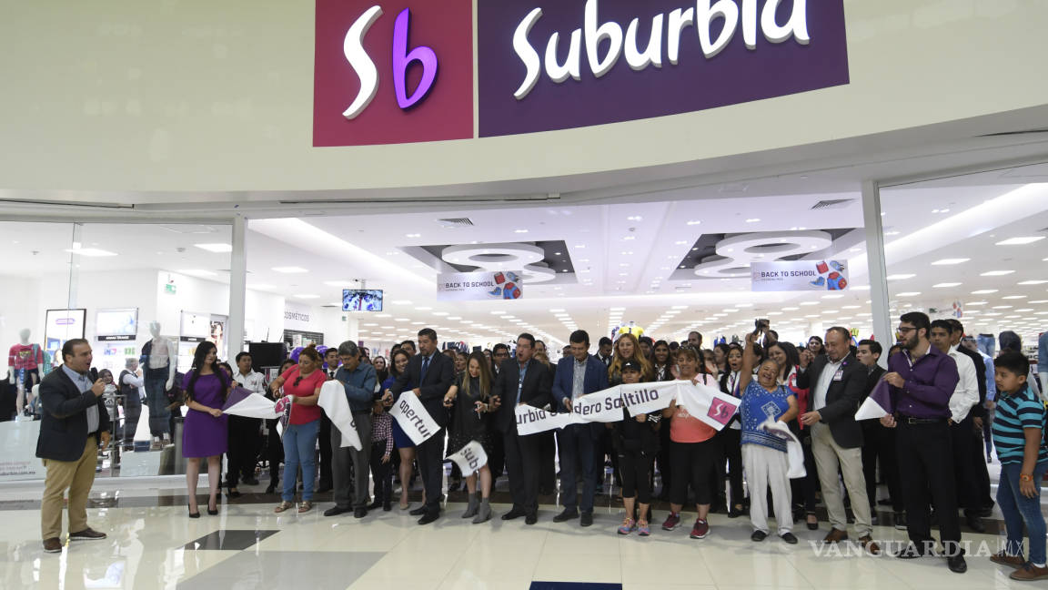 Inaugura Suburbia segunda tienda en Saltillo; va por otra