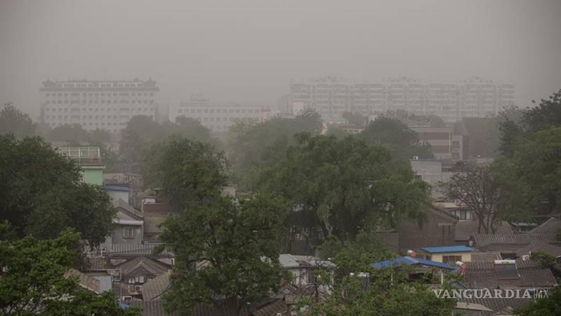 Tormentas de arena agravan el problema de la contaminación en China