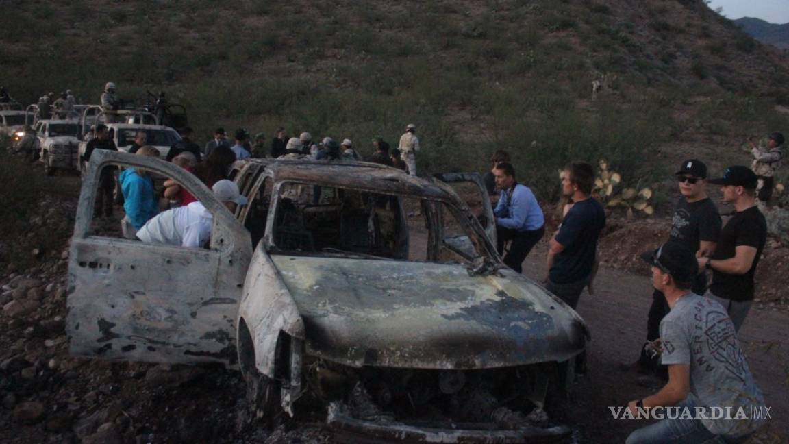 $!Dolorosas imágenes de la masacre de la familia LeBarón