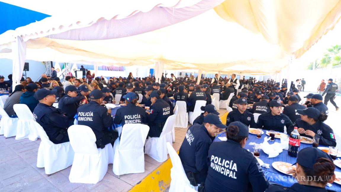Festeja Jorge Zermeño Día del Policía en Torreón
