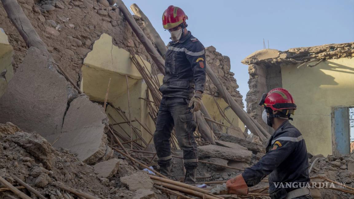 Agilizan labores en Marruecos para encontrar a más supervivientes tras sismo