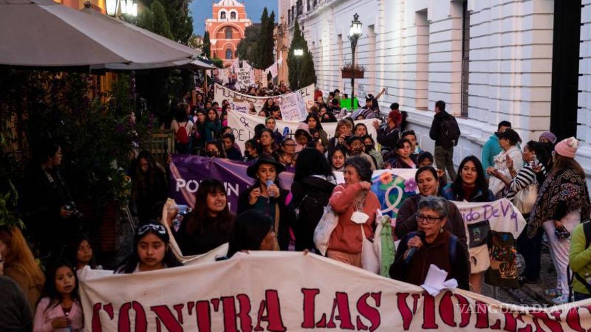 $!Marcha para exigir el cese a la violencia contra las mujeres.