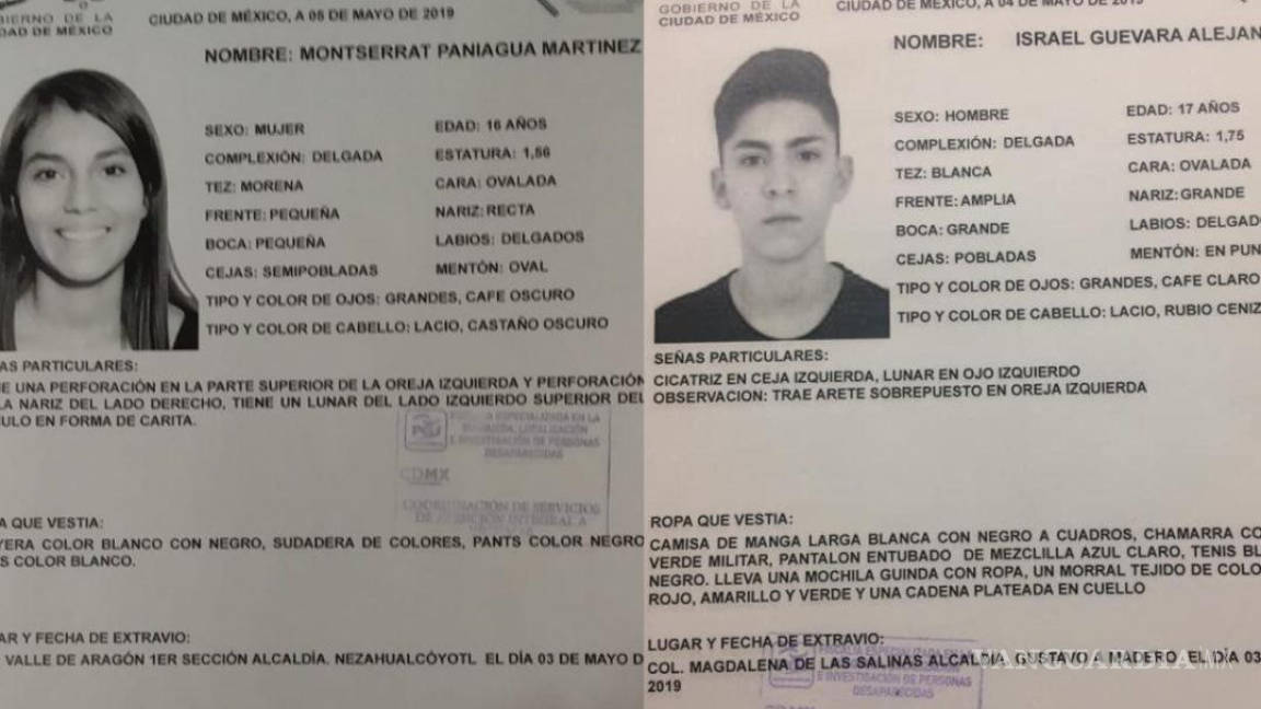 $!Ahora desaparecen dos estudiantes del CCH Vallejo