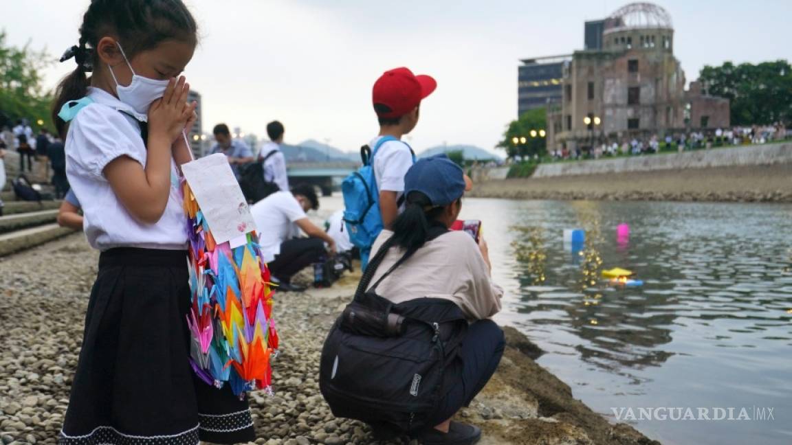 Hiroshima aún llora a sus muertos después de 75 años de la bomba atómica