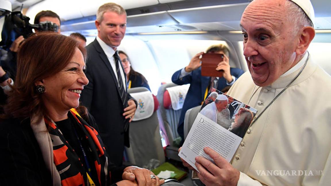 $!Por crisis en Televisa, Valentina Alazraki no pudo viajar con el Papa Francisco