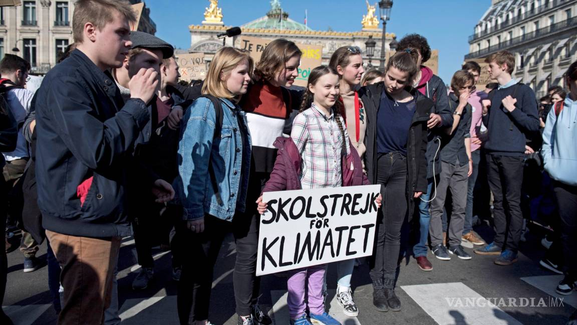 París se une a la revolución verde de Greta Thunberg, a sus 16 años es una de las voces más prominentes en la lucha contra el cambio climático