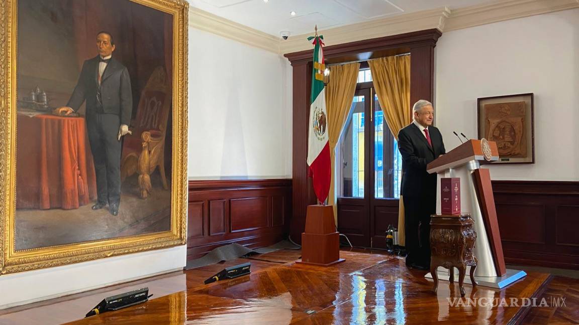 Andrés Manuel López Obrador dedica 30 segundos al sector cultural