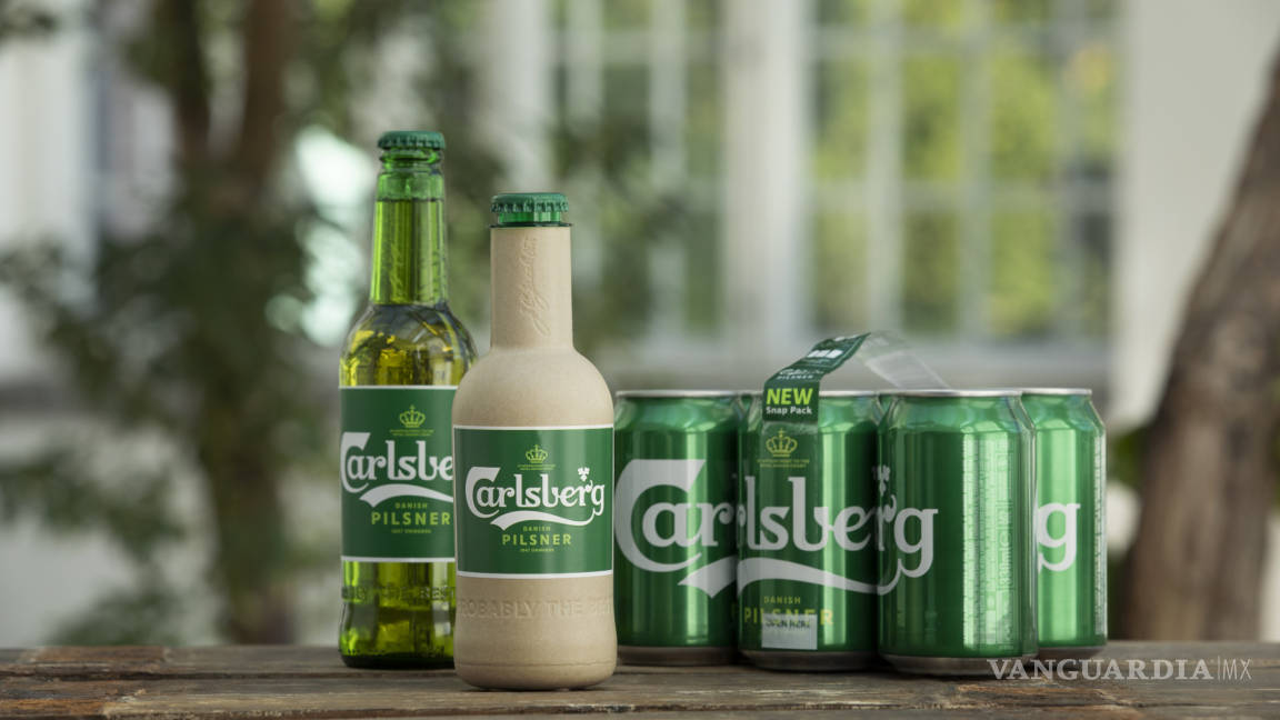 Carlsberg desarrolla una botella de papel para cerveza