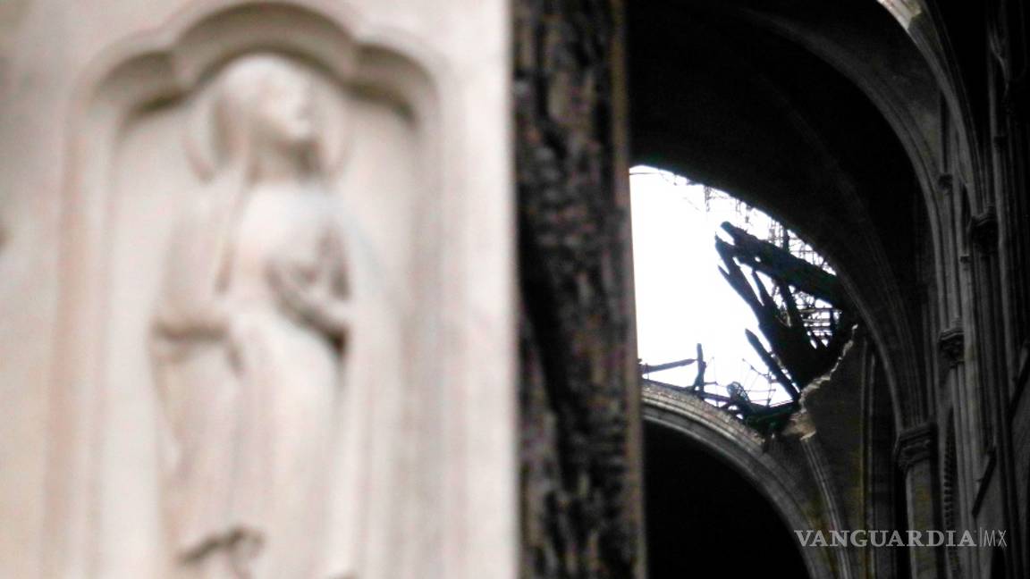 $!Catedral de Notre Dame, el día después (fotogalería)