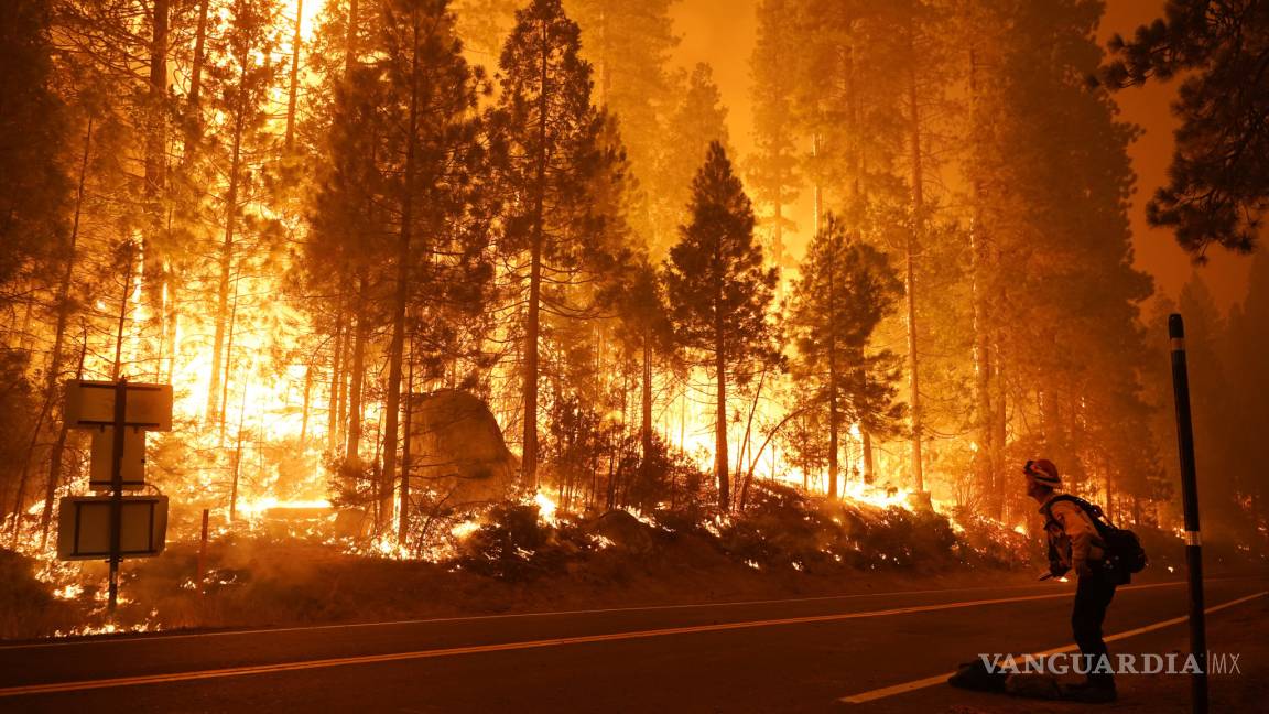 Desalojan a 200 personas por incendio en California