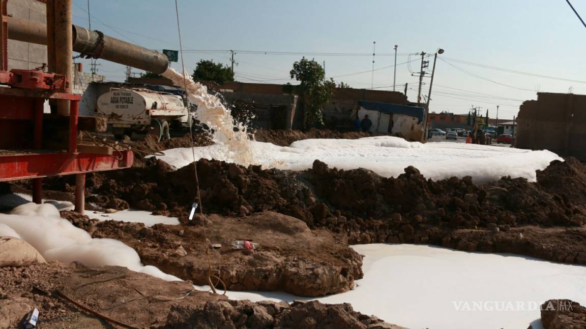 SIMAS lleva a cabo lavado de nuevo pozo en Torreón
