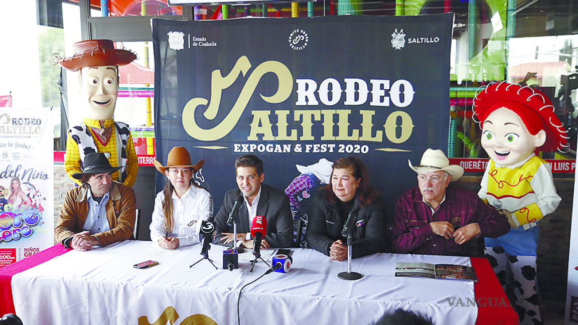 Tendrá el Festival de Rodeo en Saltillo Día del Niño al estilo vaquero
