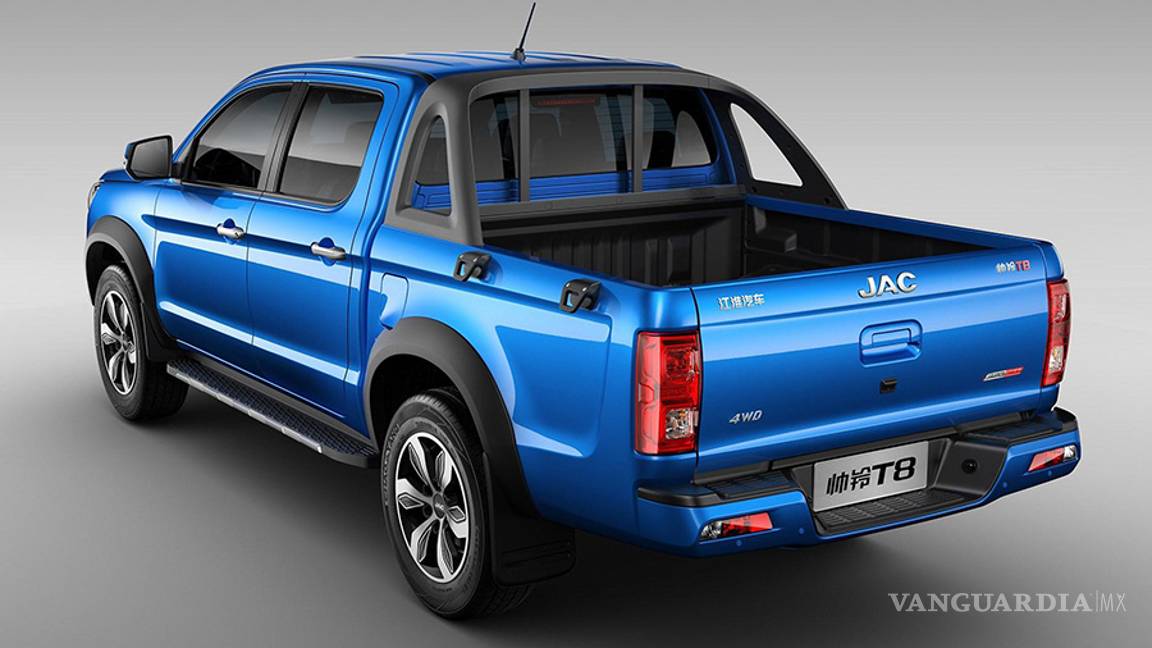 $!La marca china JAC venderá y fabricará la muy capaz pick up Frison T8 en México