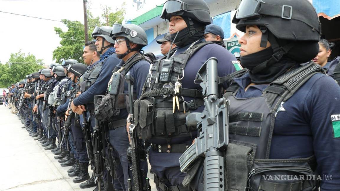 Insuficientes, policías contra la inseguridad en México