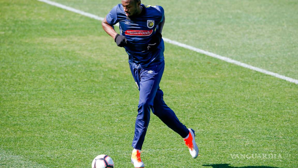 $!Una vez más, Bolt no consigue contrato para iniciar su carrera como futbolista profesional