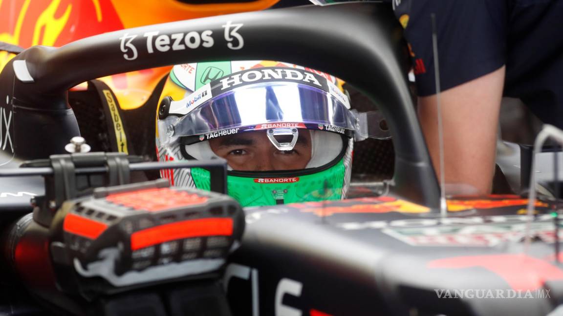 Checo Pérez lidera tercera práctica libre en GP de México, Red Bull encabeza 1-2