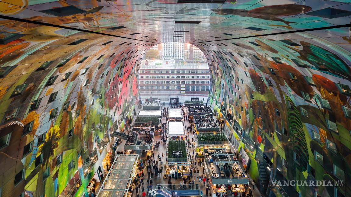 $!Market Hall de Rotterdam, el mejor centro comercial del siglo