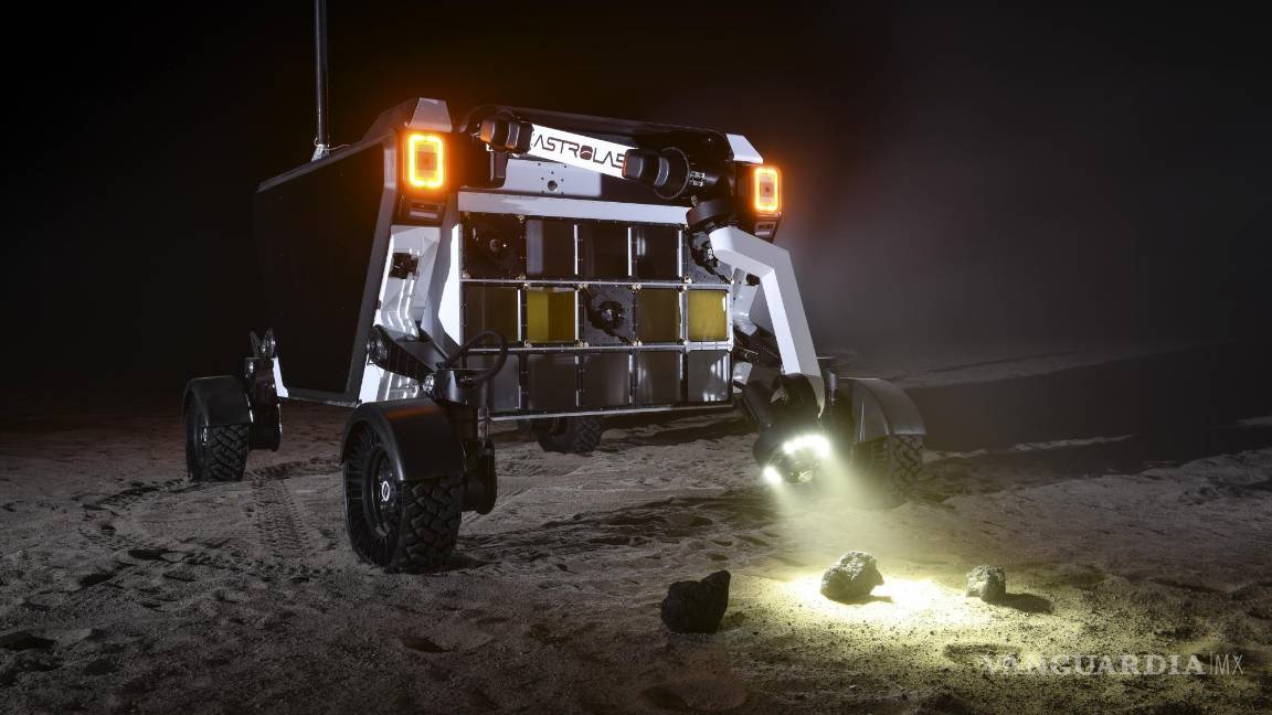 $!Prueba del FLEX Rover de Astrolab y su brazo robótico. La prueba se realizó cerca de Death Valley, California.