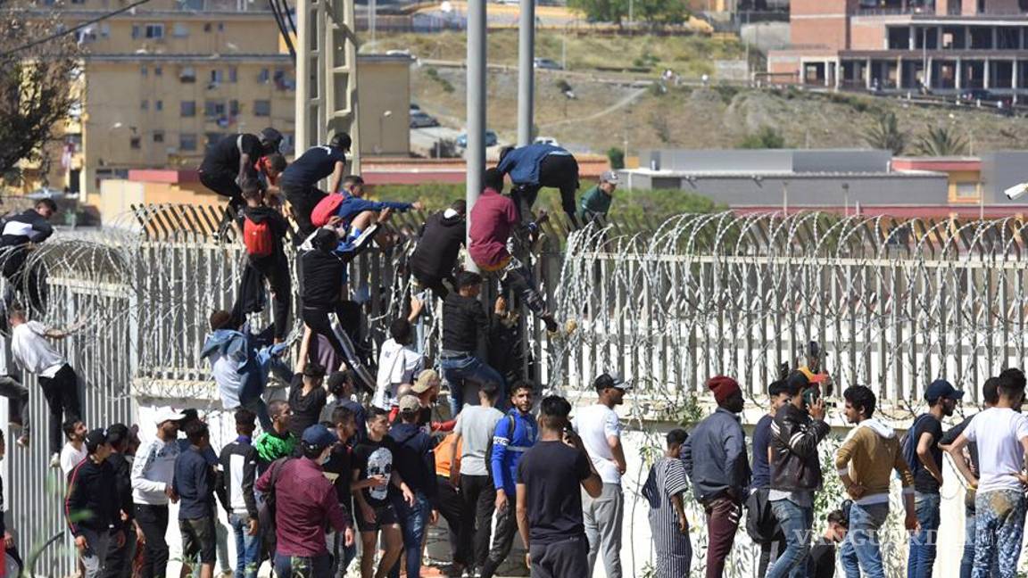 $!Migrantes en Ceuta, de la esperanza al drama en imágenes
