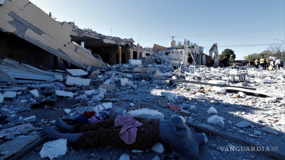 Suman 132 casas y negocios con daños por explosión en Villas de San Lorenzo, Saltillo