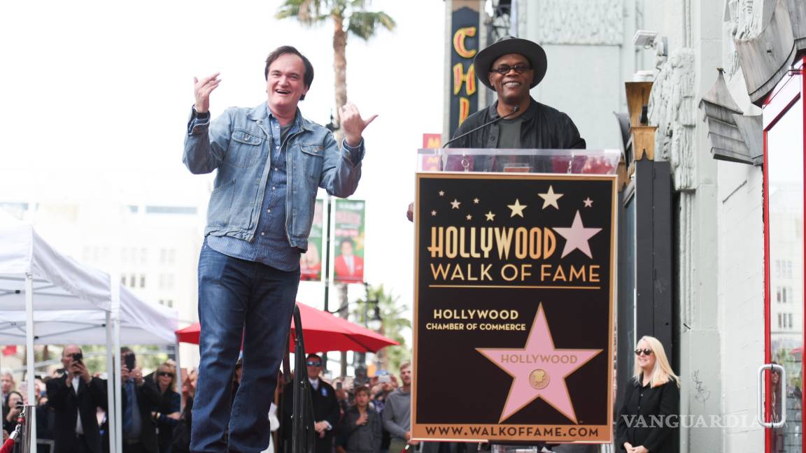 $!Tarantino recibe su estrella en el Paseo de la Fama de Hollywood