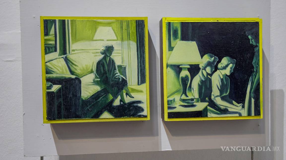 $!Artistas duranguenses invitan a recorrer con calma el paisaje en exposición en Saltillo