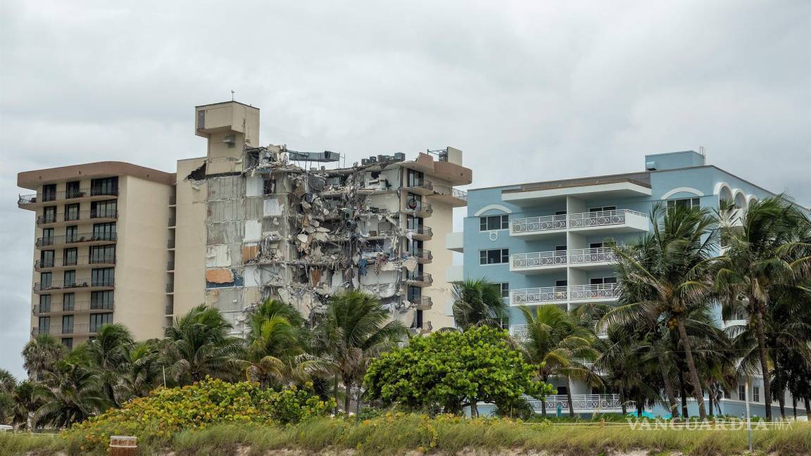 Edificio en Miami Beach se derrumba, hay un muerto y 51 personas desaparecidas