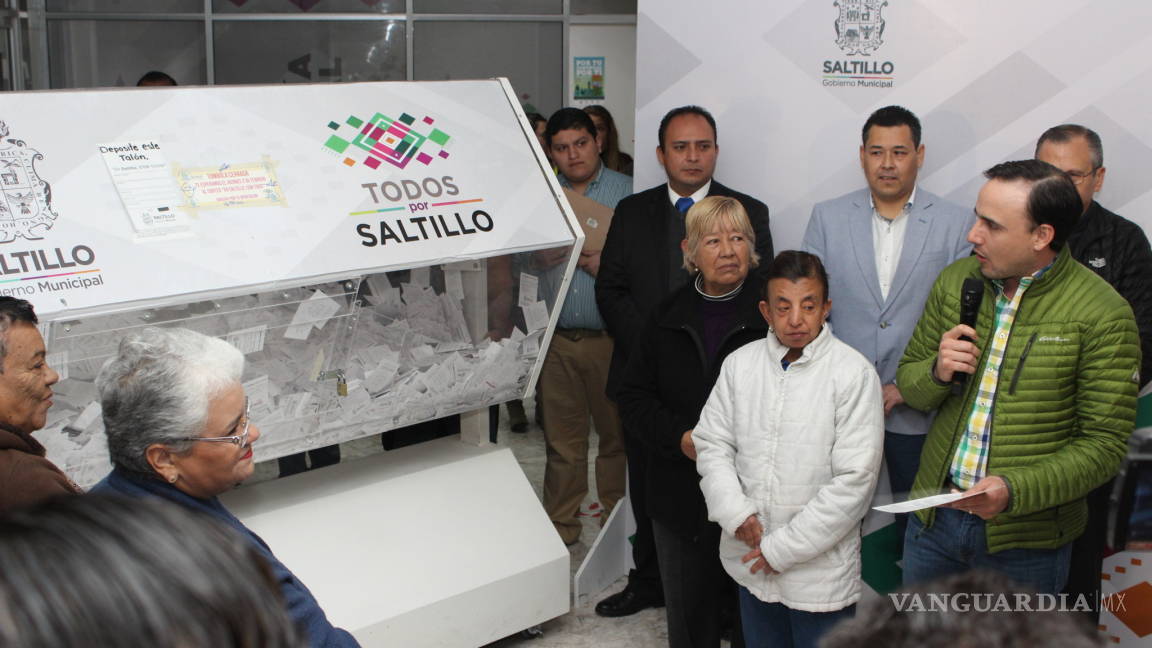 Premian con sorteo de 10 premios de $100 mil a contribuyentes puntuales de Saltillo