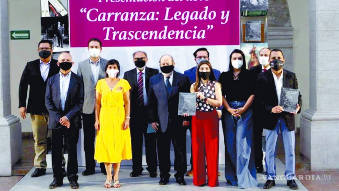 $!'Carranza, legado y trascendencia', reconocen con libro la herencia histórica de don Venustiano
