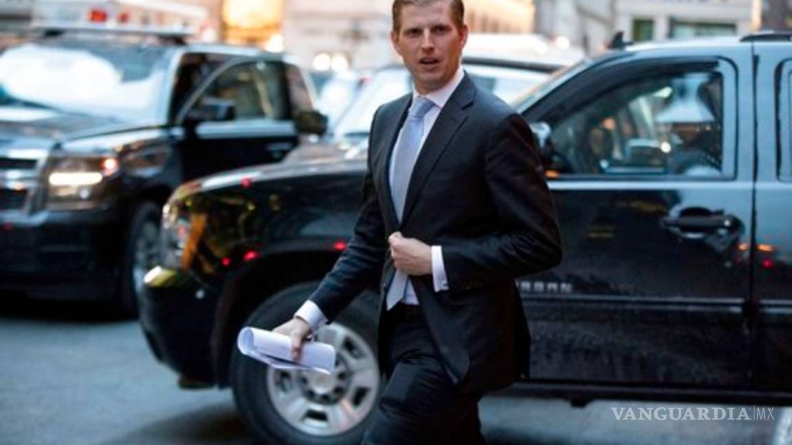 $!Desvía Eric Trump recursos de ong para el cáncer a fundación de su padre