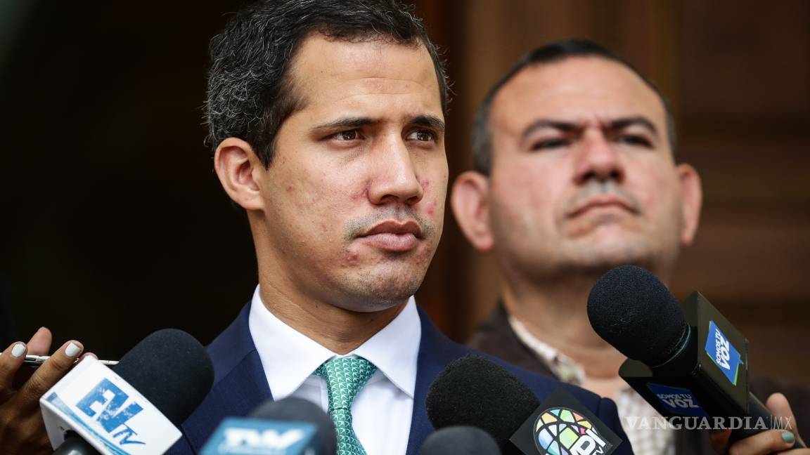 $!Guaidó defiende el bloqueo de EU a los bienes estatales venezolanos