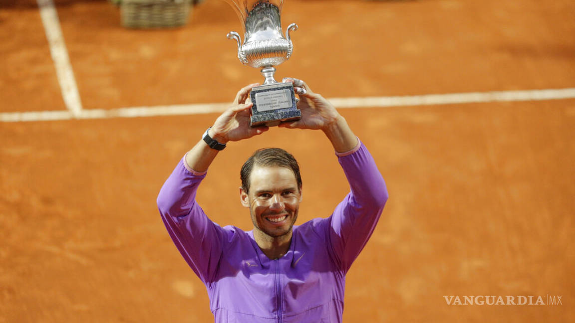 Rafael Nadal derrota a Djokovic y conquista el Masters 1000 de Roma