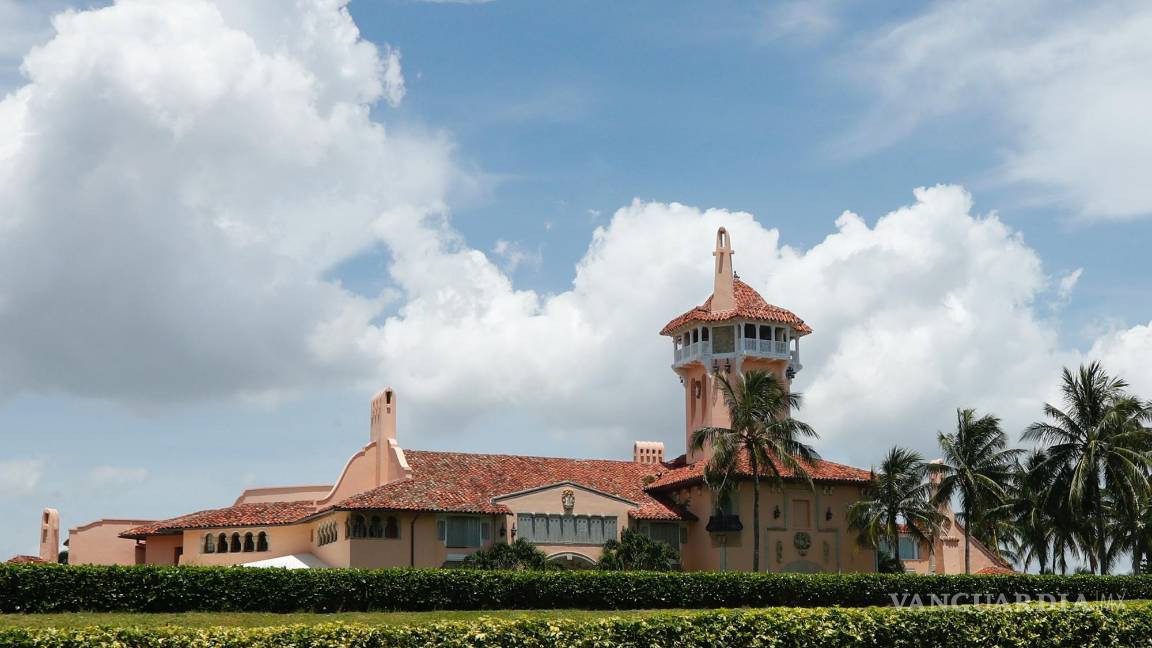 $!Vista de la mansión Mar-a-Lago del presidente Donald Trump en Palm Beach, Florida.