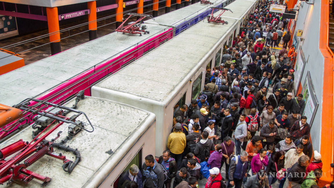 El Metro del DF, octavo en el mundo en movimiento de pasajeros