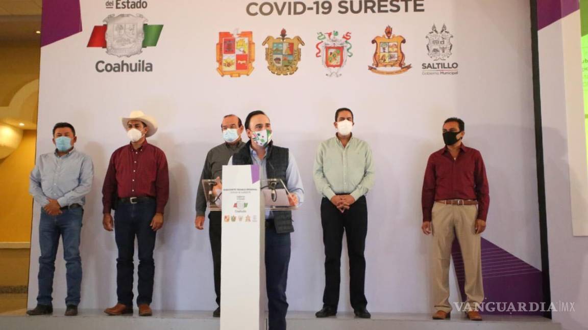 Controlan COVID-19 en Región Sureste de Coahuila