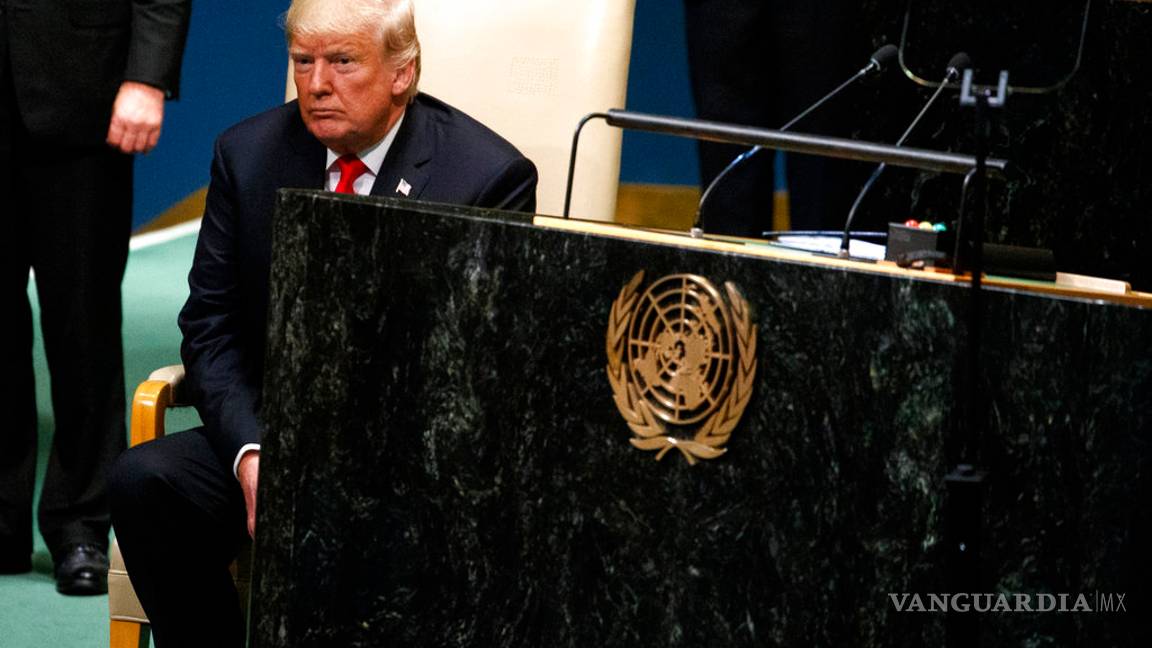 $!Trump causa risa entre audiencia al hablar de logros de EU