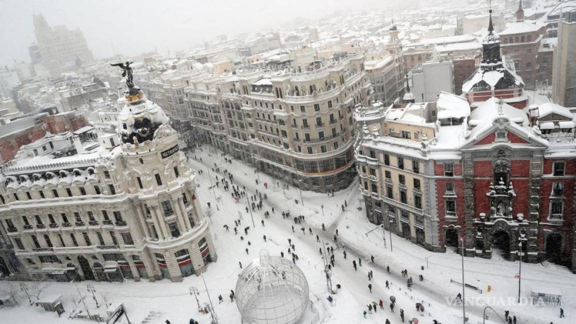 Suman cuatro muertes por nevada en España