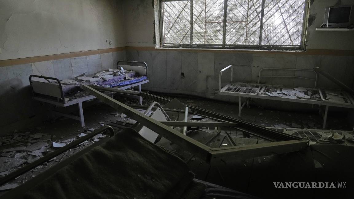 $!El edificio de la clínica de la prisión de Evin resultó dañado en Teherán, Irán, el domingo 29 de junio de 2025, después de un ataque israelí.