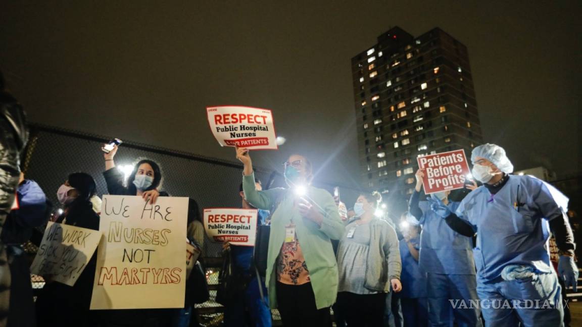 $!Coronavirus: Personal médico en EU protesta por falta de protección para enfrentar el COVID-19