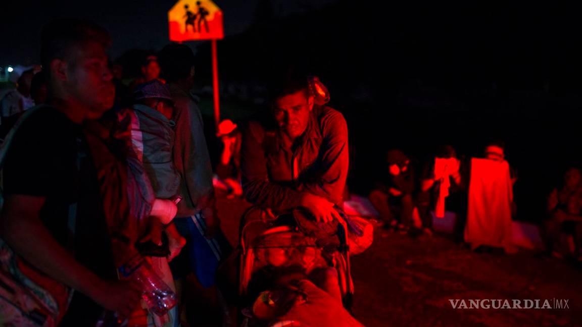 $!Caravana de migrantes descansa pero seguirá adelante